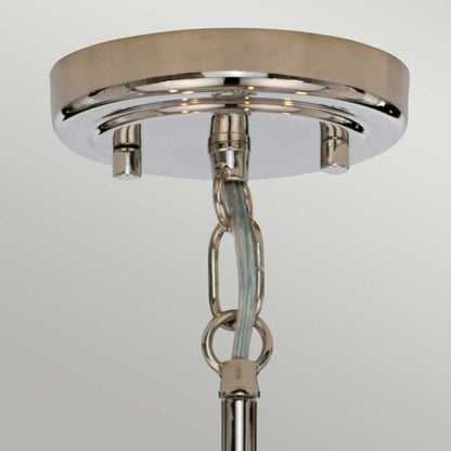 Elstead Lighting Kula 5-Light Polished Nickel Globe Chandelier