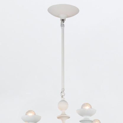 Alora Cadence 18-Light Antique White Modern Chandelier