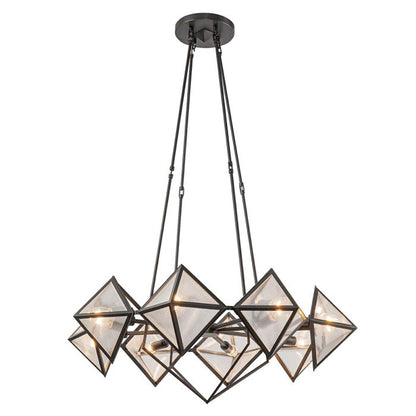 Alora Cairo 8-Light Urban Bronze Modern Chandelier