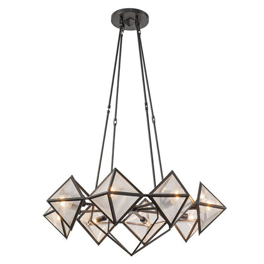 Alora Cairo 8-Light Urban Bronze Modern Chandelier