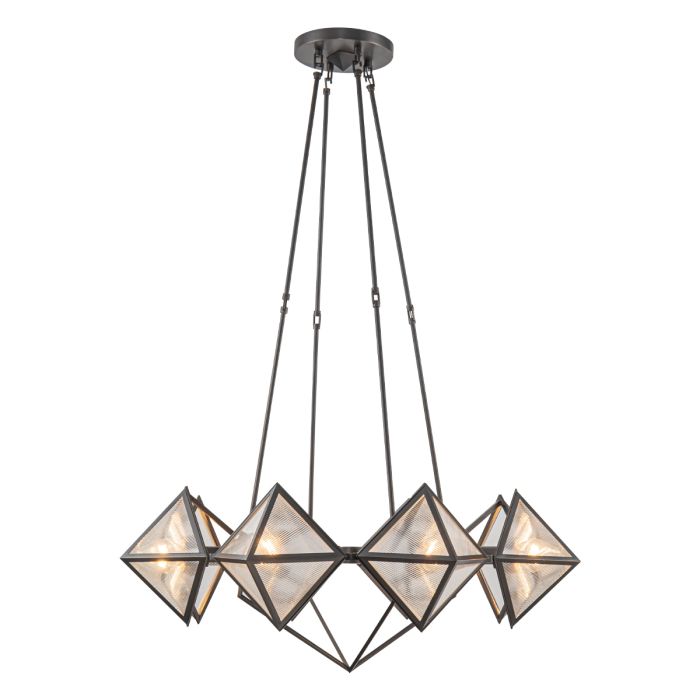 Alora Cairo 8-Light Urban Bronze Modern Chandelier