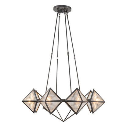 Alora Cairo 8-Light Urban Bronze Modern Chandelier