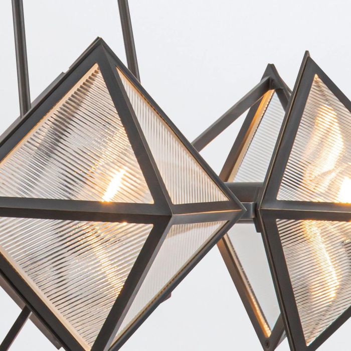 Alora Cairo 8-Light Urban Bronze Modern Chandelier