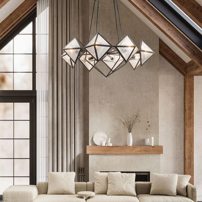 Alora Cairo 8-Light Urban Bronze Modern Chandelier