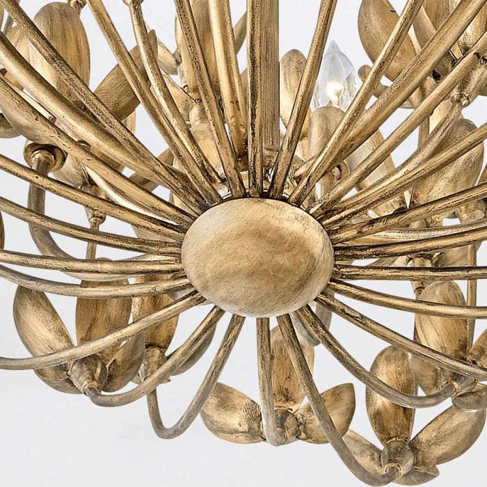 Hinkley Flora 6-Light Burnished Gold Modern Chandelier