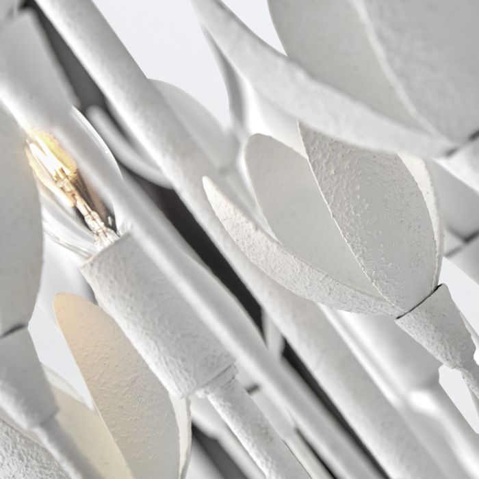 Hinkley Flora 6-Light Textured Plaster Modern Chandelier