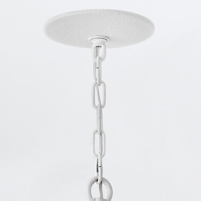 Hinkley Flora 6-Light Textured Plaster Modern Chandelier