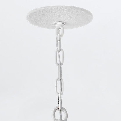 Hinkley Flora 6-Light Textured Plaster Modern Chandelier