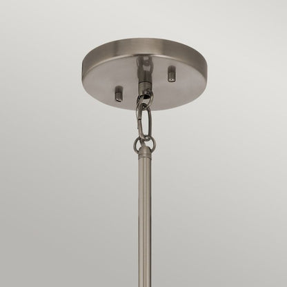 Kichler Karlee 3-Light Classic Pewter Candle Chandelier