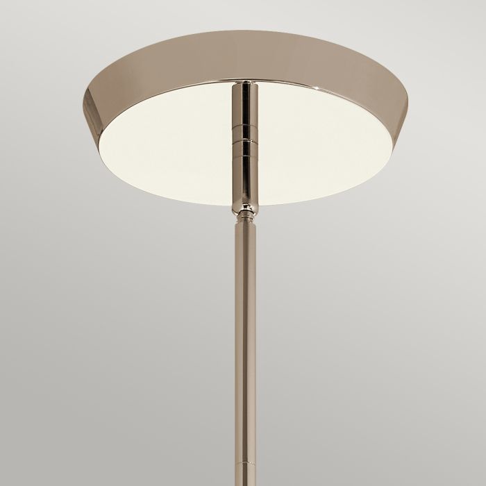 Kichler Kayva 13-Light Polished Nickel LED Glass Chandelier