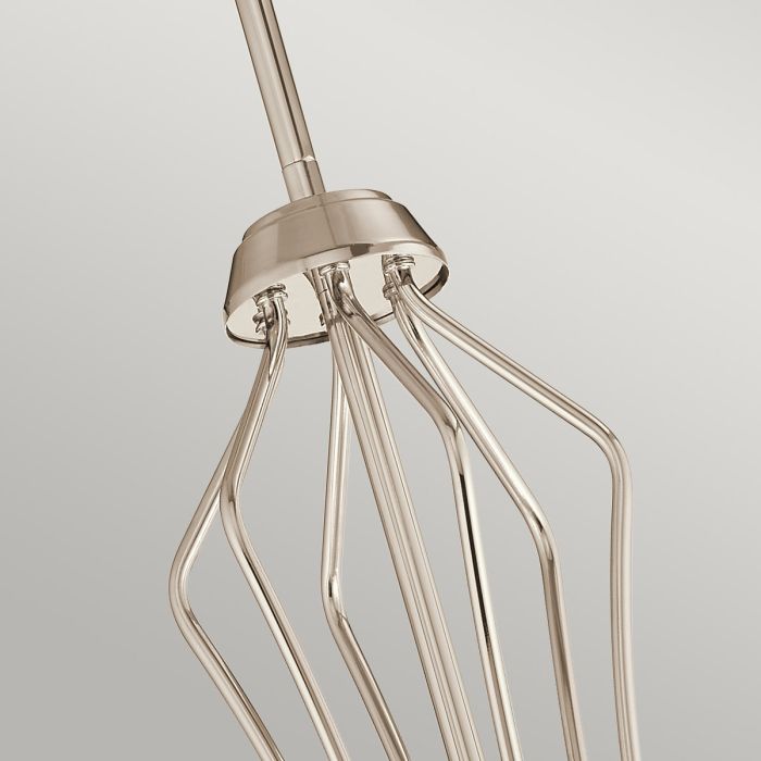 Kichler Kayva 13-Light Polished Nickel LED Glass Chandelier