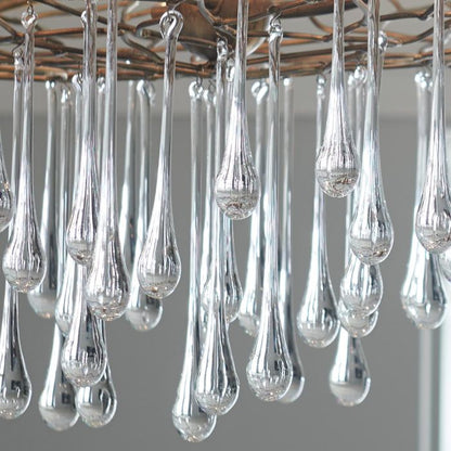 Lisa McDennon by Hinkley Laguna 6-Light Burnished Gold Modern Chandelier