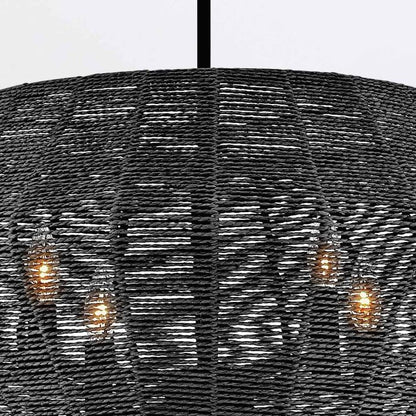 Hinkley Luca 10-Light Black Multi-Tier Modern Chandelier