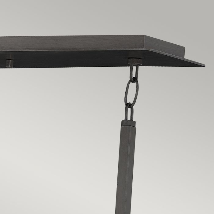 Lisa McDennon by Hinkley Ludlow 8-Light Brushed Graphite Island Chandelier