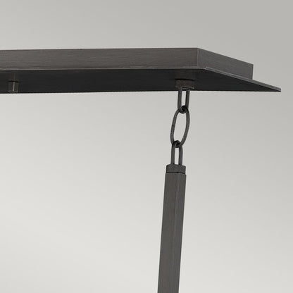 Lisa McDennon by Hinkley Ludlow 8-Light Brushed Graphite Island Chandelier