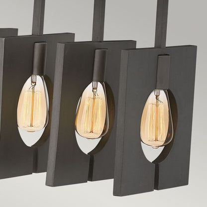 Lisa McDennon by Hinkley Ludlow 8-Light Brushed Graphite Island Chandelier