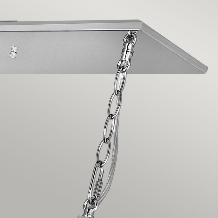 Lisa McDennon by Hinkley Ludlow 8-Light Polished Nickel Island Chandelier