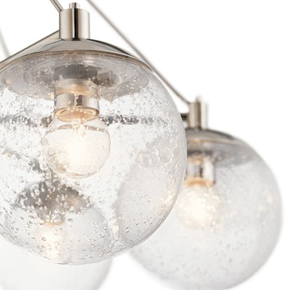 Kichler Marilyn 4-Light Polished Nickel Globe Chandelier