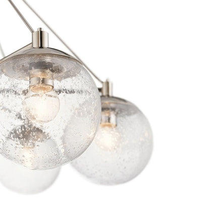 Kichler Marilyn 6-Light Polished Nickel Globe Chandelier