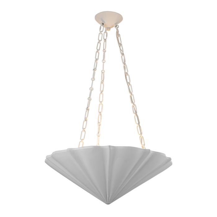 Alora Martine 3-Light Antique White Modern Pendant Chandelier