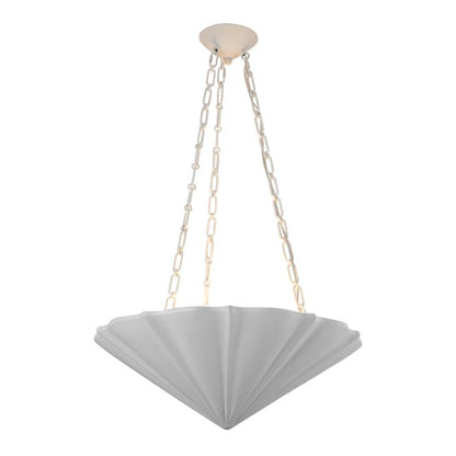 Alora Martine 3-Light Antique White Modern Pendant Chandelier
