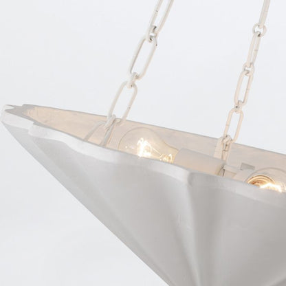 Alora Martine 3-Light Antique White Modern Pendant Chandelier
