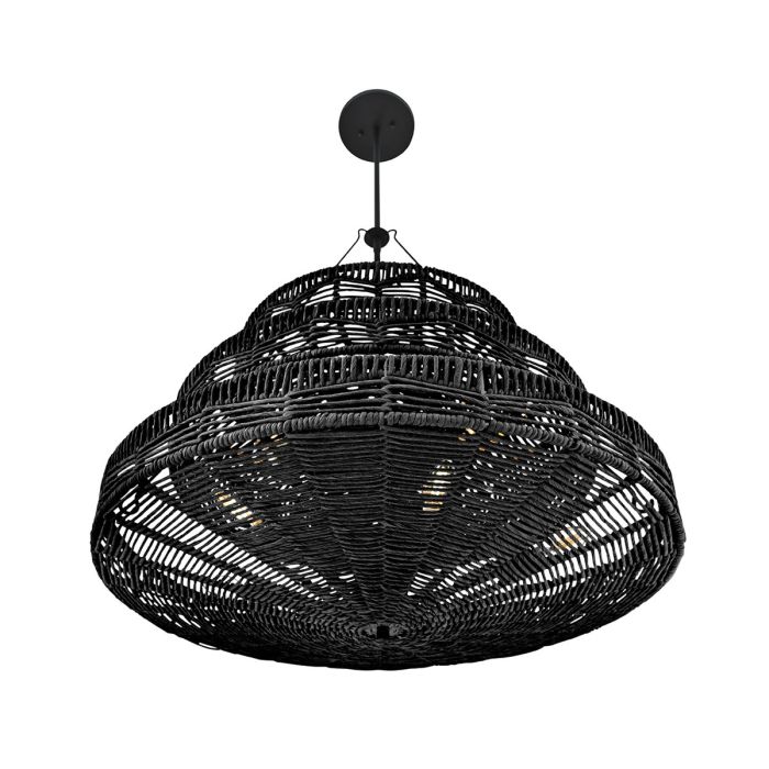 Hinkley Ophelia 13-Light Black Multi-Tier Modern Chandelier