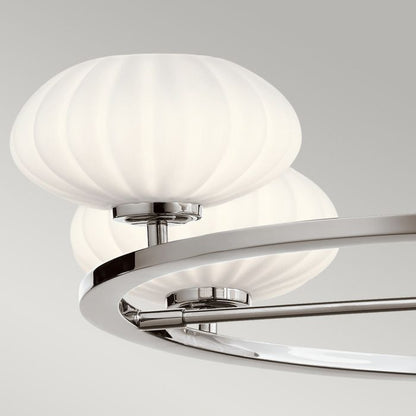 Kichler Pim 5-Light Polished Chrome Modern Chandelier