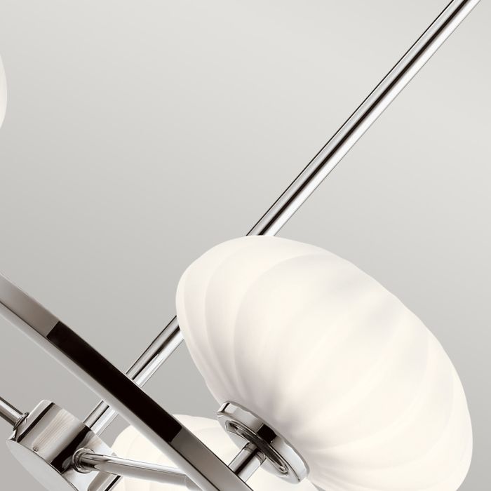 Kichler Pim 5-Light Polished Chrome Modern Chandelier