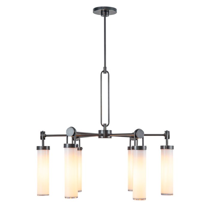 Alora Wynwood 6-Light Urban Bronze Modern Chandelier