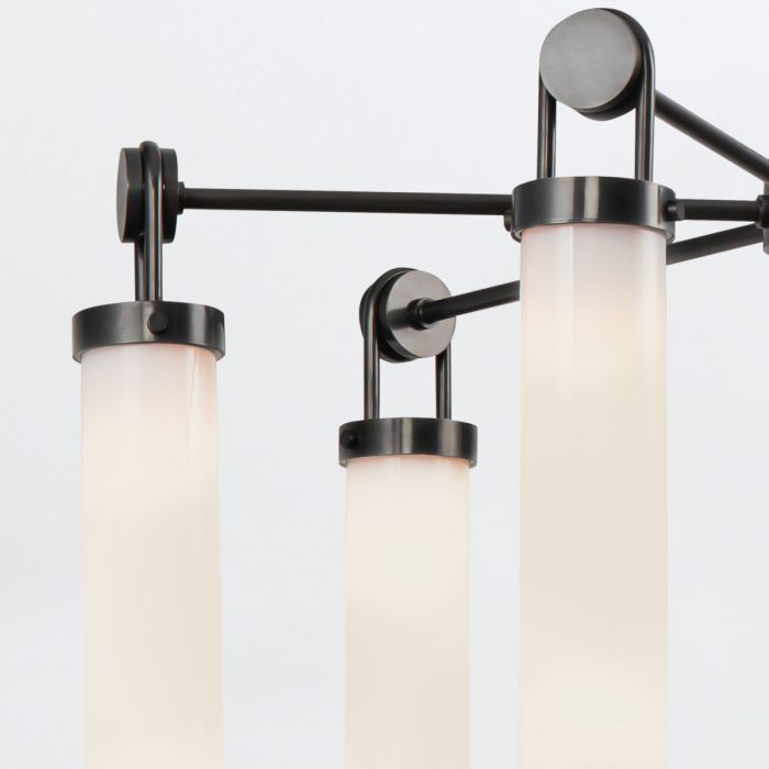 Alora Wynwood 6-Light Urban Bronze Modern Chandelier