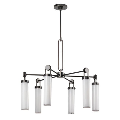 Alora Wynwood 6-Light Urban Bronze Modern Chandelier