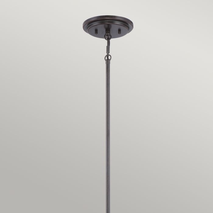 Quoizel Admiral 3-Light Imperial Bronze Industrial Chandelier