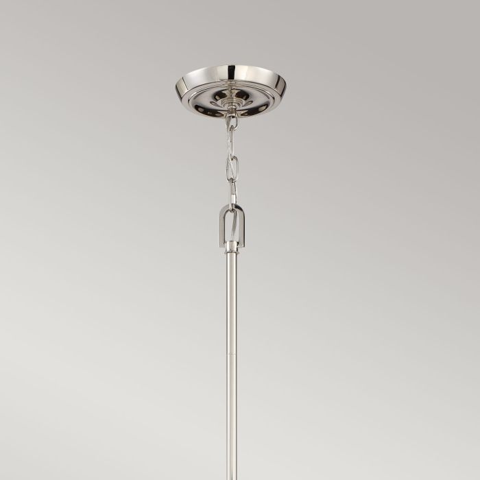 Quoizel Carnegie 6-Light Imperial Silver Sputnik Chandelier