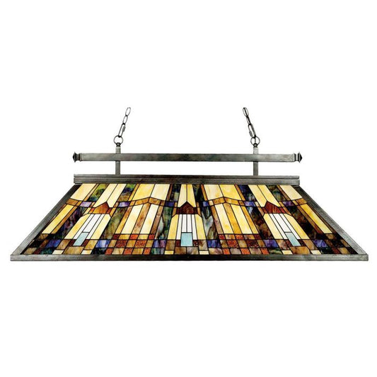 Quoizel Inglenook 3-Light Valiant Bronze Island Chandelier