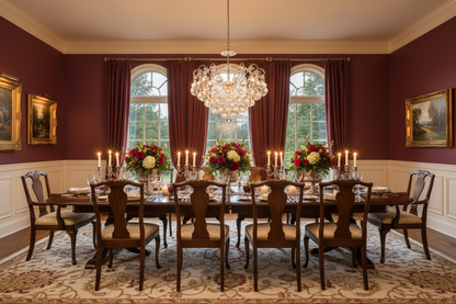 Impex Lighting Emmie 5-Light Crystal Antique Brass Chandelier