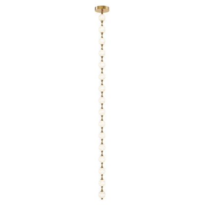 Alora Marni 16-Light Head Natural Brass LED Modern Pendant Chandelier