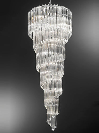 Franklite Valentina 13-Light Chrome Crystal Chandelier