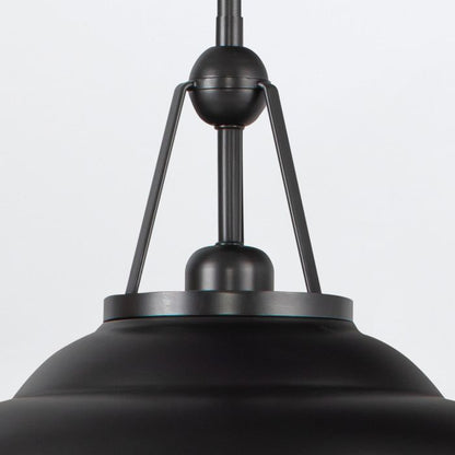 Alora Palmetto 1-Light Urban Bronze Modern Pendant Chandelier