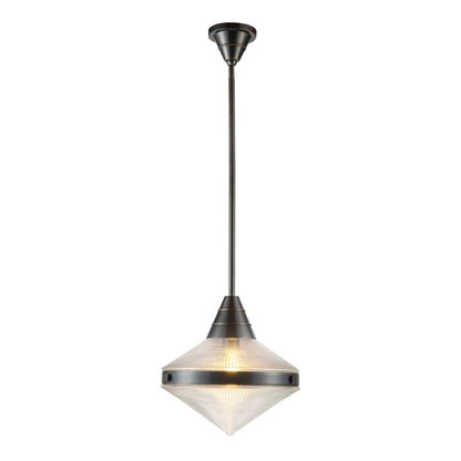 Alora Willard 1-Light Urban Bronze Modern Pendant Chandelier