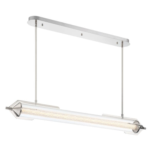 Eurofase Espada Polished Chrome Modern Linear Pendant Chandelier