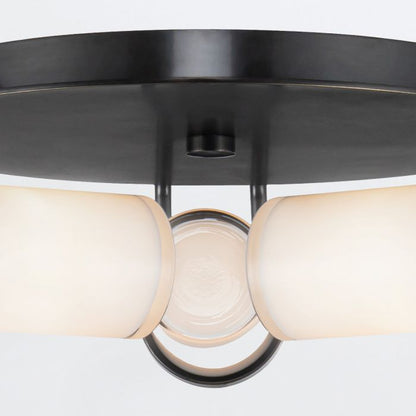 Alora Wynwood 3-Light Urban Bronze Flush Mount Chandelier