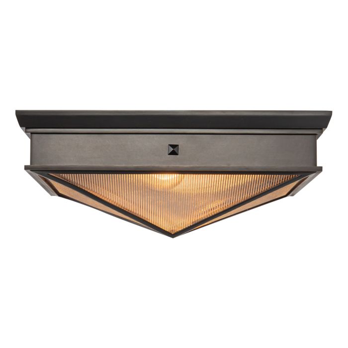 Alora Cairo 2-Light Urban Bronze Flush Mount Chandelier