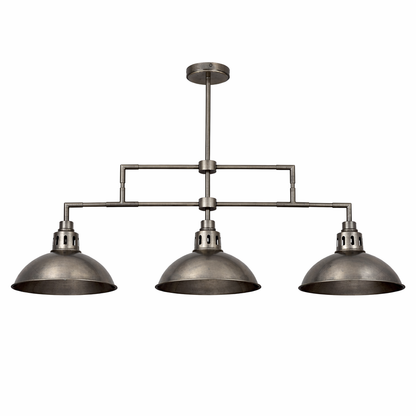 Mullan Lighting Georgia 3-Light Brass Island Chandelier