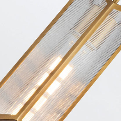 Alora Cairo 1-Light Vintage Brass Modern Pendant Chandelier
