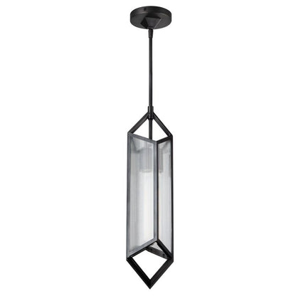 Alora Cairo 1-Light Urban Bronze Modern Pendant Chandelier