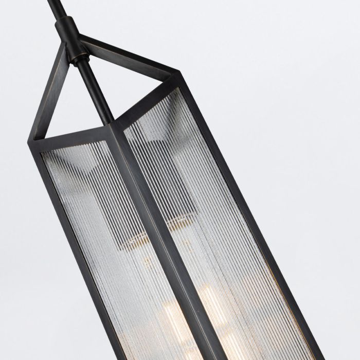 Alora Cairo 1-Light Urban Bronze Modern Pendant Chandelier