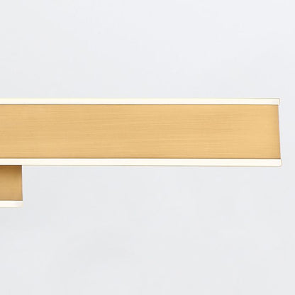 Eurofase Cameno Matte Gold Modern Linear Pendant Chandelier