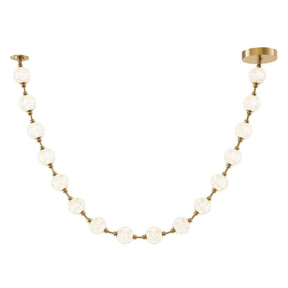 Alora Marni 16-Light Head Natural Brass LED Modern Pendant Chandelier