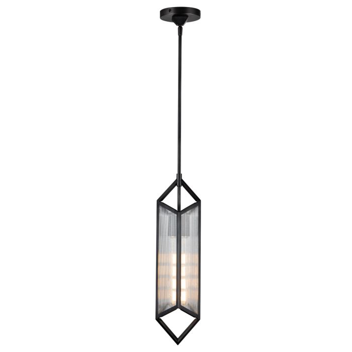 Alora Cairo 1-Light Urban Bronze Modern Pendant Chandelier